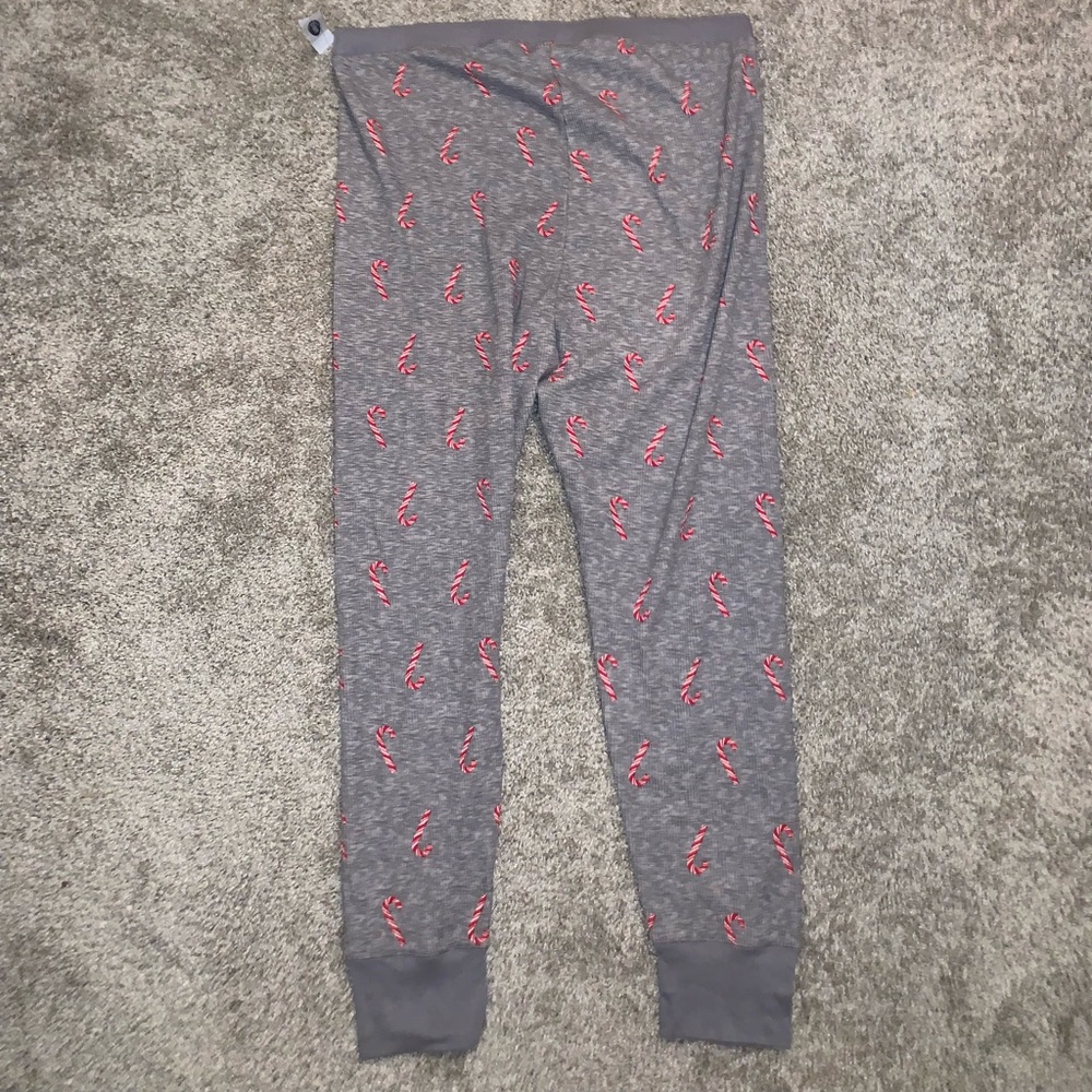 BRAND NWT Old Navy Gray Candy Cane Cropped Pants - Picture 10 of 10
